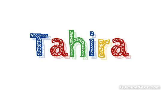 Tahira Logo Free Name Design Tool Von Flaming Text