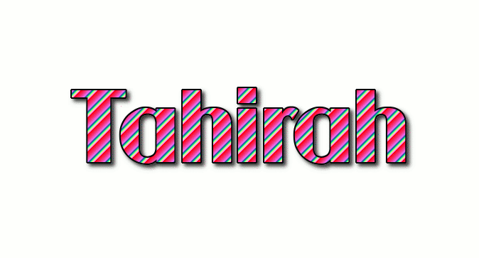 Tahirah Лого