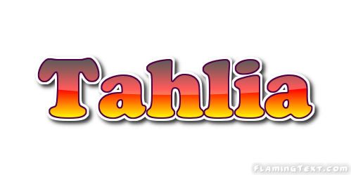 Tahlia Logotipo