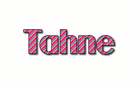 Tahne ロゴ