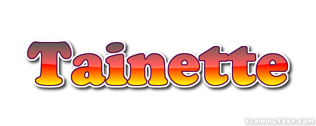 Tainette شعار