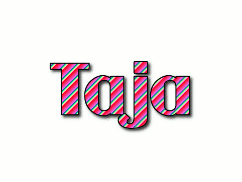 Taja Logo | Free Name Design Tool from Flaming Text