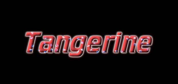Tangerine شعار