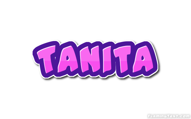 Tanita Logo | Free Name Design Tool from Flaming Text