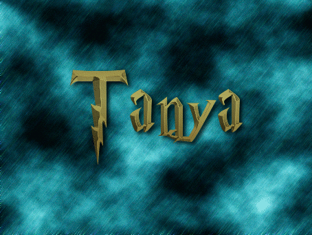 Tanya Logo | Free Name Design Tool from Flaming Text