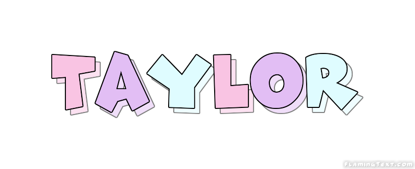 Taylor Logo Free Name Design Tool From Flaming Text