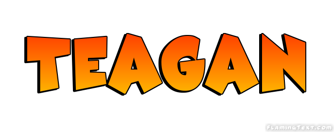 Teagan Logo | Free Name Design Tool from Flaming Text