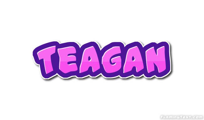 Teagan Logo | Free Name Design Tool from Flaming Text
