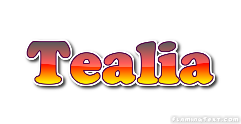 Tealia شعار