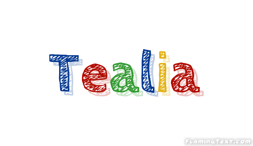 Tealia شعار