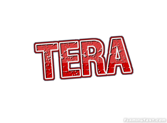 Tera Logo | Free Name Design Tool from Flaming Text