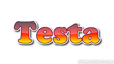 Testa شعار