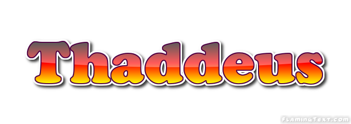 Thaddeus 徽标