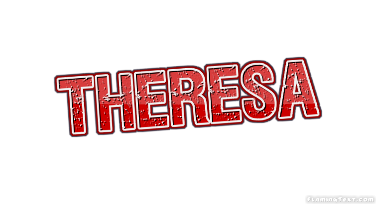 Theresa Logo | Free Name Design Tool from Flaming Text