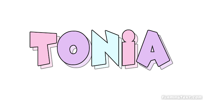 Tonia Logo | Free Name Design Tool from Flaming Text