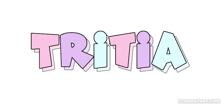 Tritia Logo | Free Name Design Tool from Flaming Text