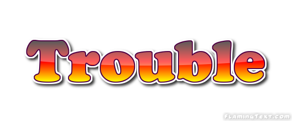 Trouble Logotipo