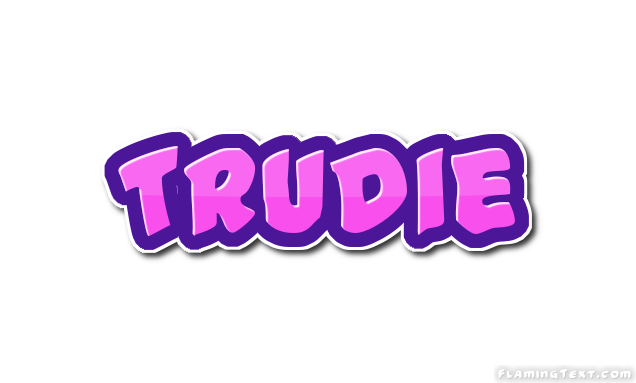 Trudie ロゴ