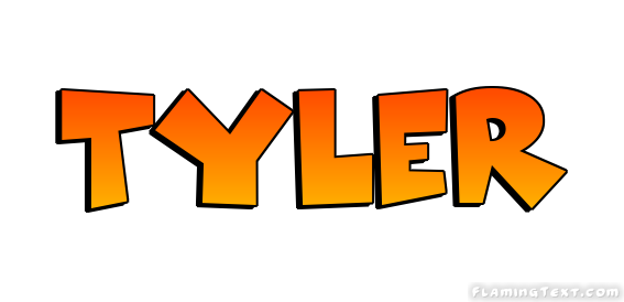 bubble letters names tyler