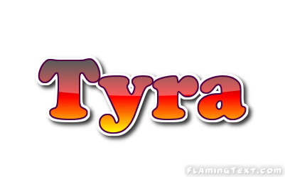 Tyra Logo | Free Name Design Tool from Flaming Text