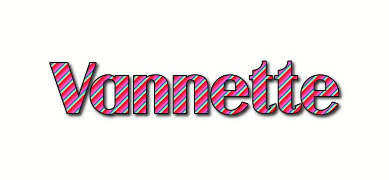 Vannette شعار