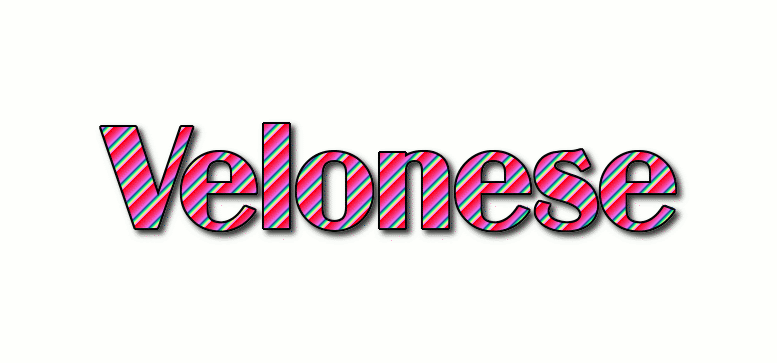 Velonese شعار