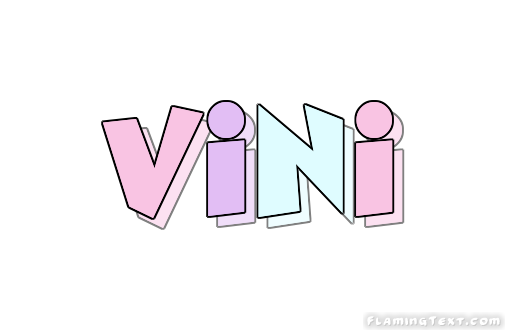 Vini Name Logo