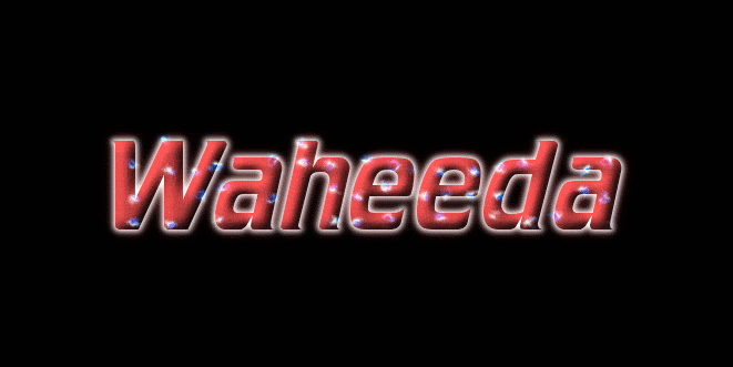 Waheeda Logotipo