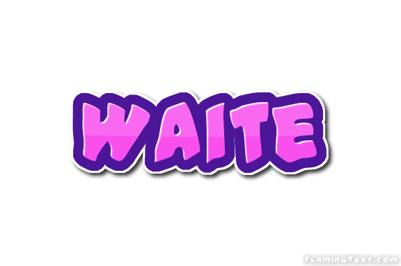 Waite شعار