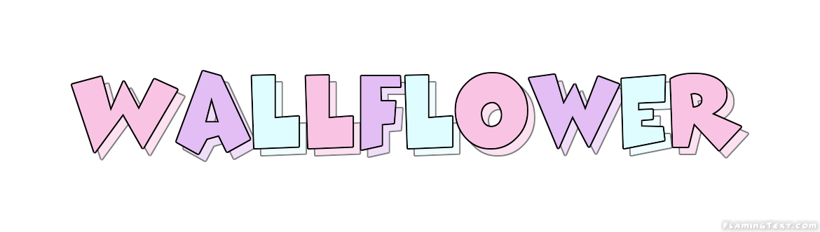Wallflower شعار