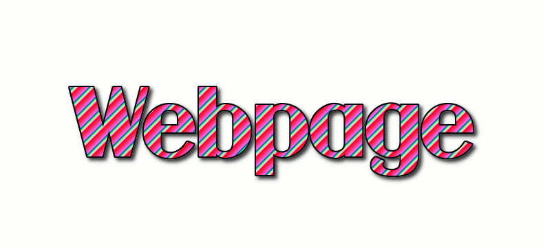 Webpage شعار