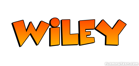 Wiley Logo | Free Name Design Tool from Flaming Text