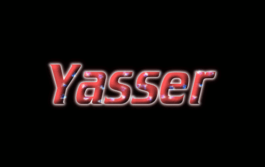 Yasser Logo | Free Name Design Tool from Flaming Text