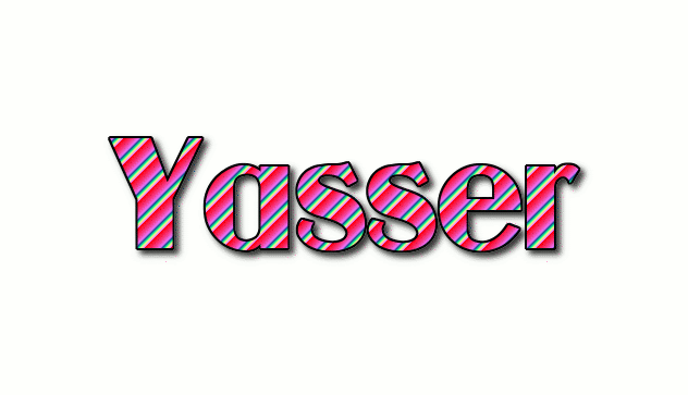 Yasser Logo | Free Name Design Tool from Flaming Text