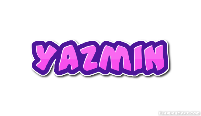 Yazmin Logo Herramienta De Dise O De Nombres Gratis De Flaming Text