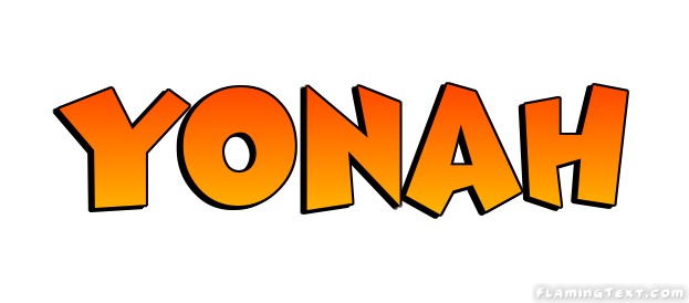 Yonah Logo | Free Name Design Tool from Flaming Text