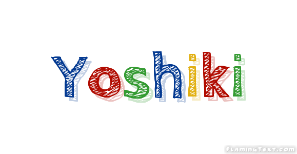 Yoshiki ロゴ