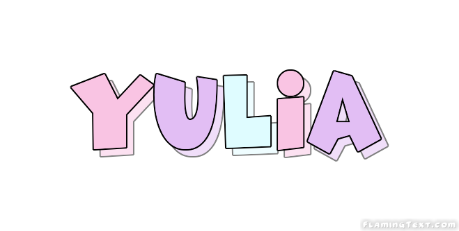 Yulia ロゴ