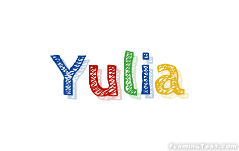 Yulia 徽标