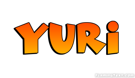 Yuri Logo | Free Name Design Tool from Flaming Text