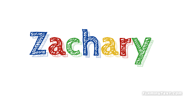 Zachary Logo Outil de conception de nom gratuit partir de