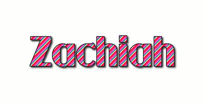 Zachiah Logo