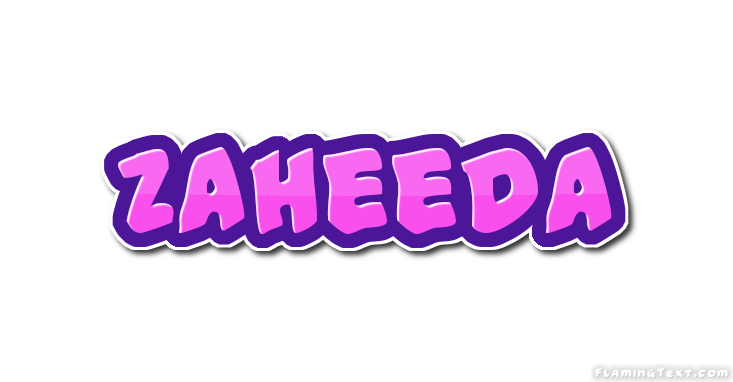 Zaheeda ロゴ