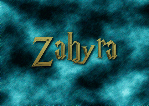 Zahyra 徽标