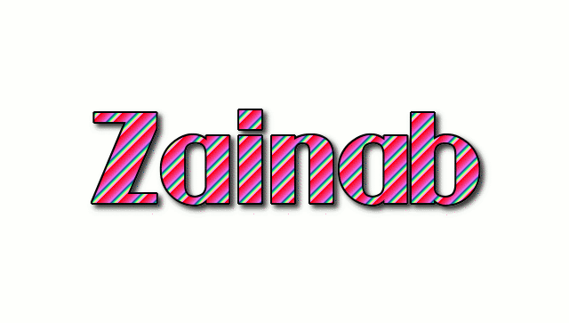Zainab Logo | Free Name Design Tool from Flaming Text