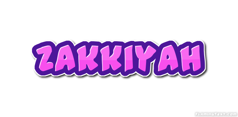 Zakkiyah شعار