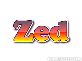 zed name logo logos flamingtext