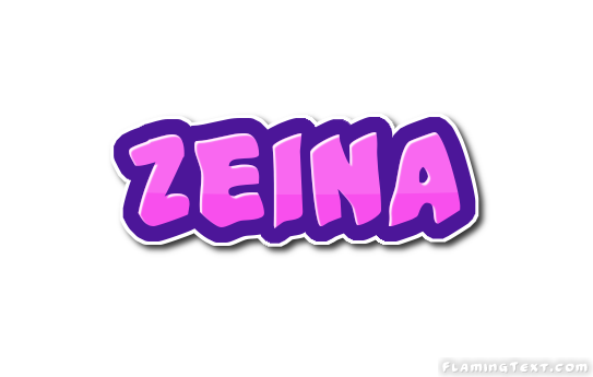 Zeina Logo Free Name Design Tool From Flaming Text