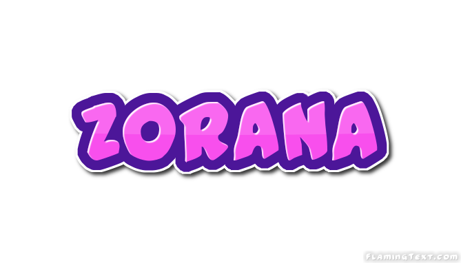 Zorana ロゴ