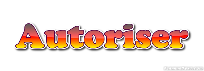 Autoriser Logo